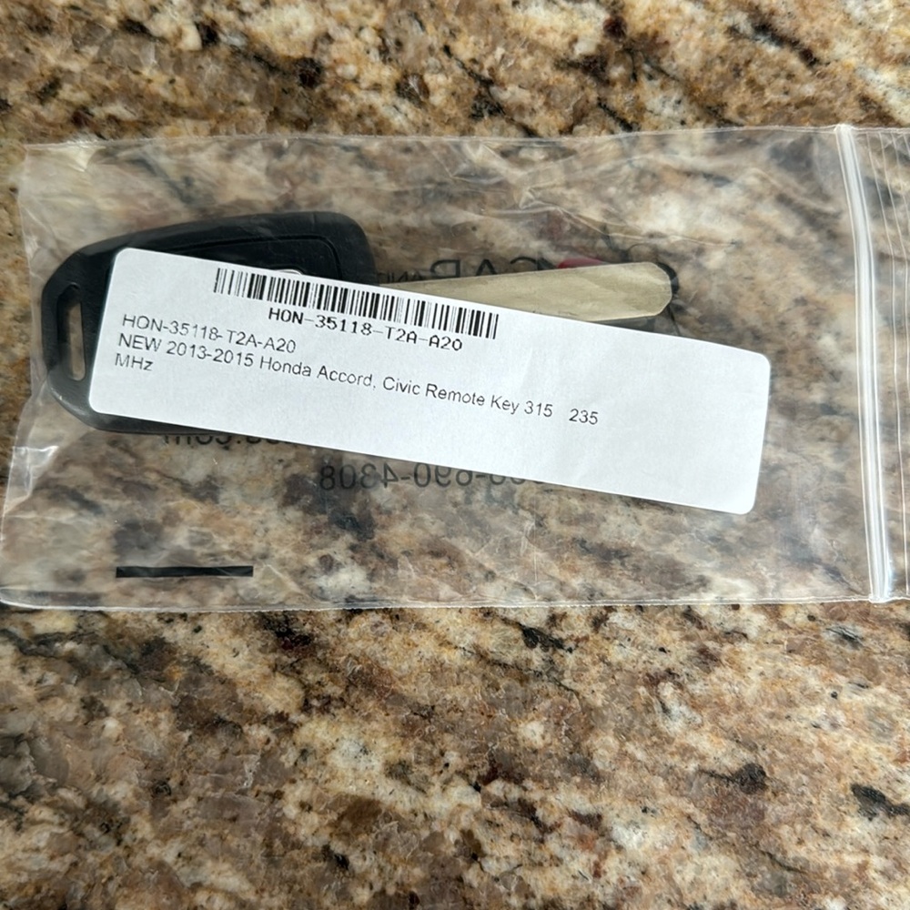 2013-2015 Honda Civic Keyless remote key
